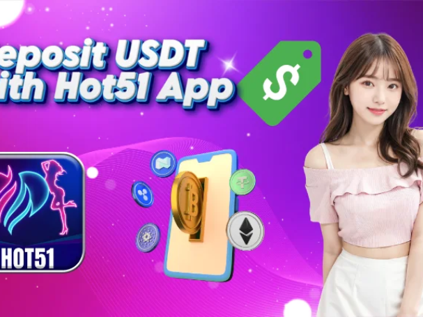 Deposit USDT with Hot51 App